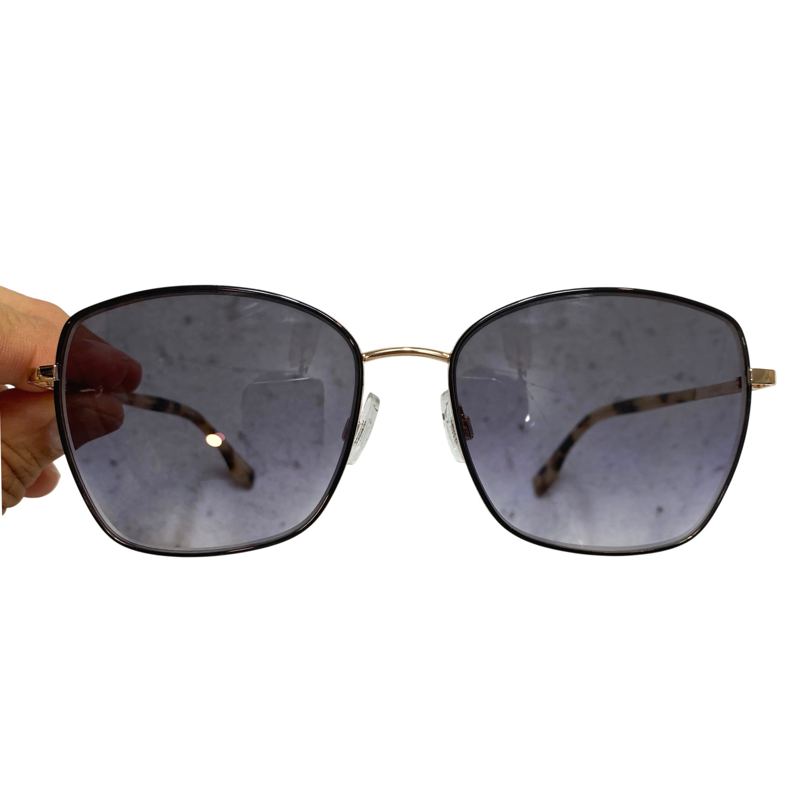 Invu Swiss Eyewear Sunglasses Group Gold Square Tortoise Gradient P2114b Lens